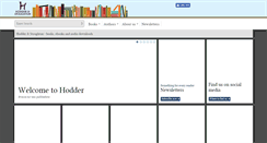 Desktop Screenshot of hodder.co.uk